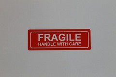 1-Roll 1000 1 x 3 FRAGILE HANDLE WITH CARE Stickers Labels Super Strong Adhesive