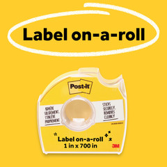 Post-it Labeling and Cover-up Tape: 2 in. x 36 yds. (White) [6-pack] 695