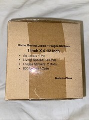 AEGIS Premium Labels Thermal 1×4 1/2Inch 800 Labels/case