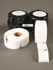 12 Rolls DYMO® 30332 Multipurpose White 1×1 Labels 330 400 450 Twin Turbo Duo