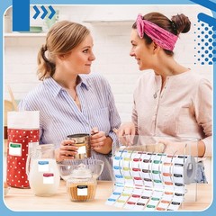 7000 Pcs Day of The Week Labels Food Labels with Adjustable Label Dispenser M…