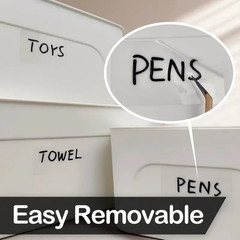 Removable Waterproof Label Stickers Freezer Food Storage Organization Waterproof
