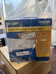 3 PACK Brother QL Label Printer DK-1201 Standard White Paper Address Labels