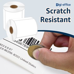 4X3 500 Labels Direct Thermal for Zebra LP 2844 2442 GK420T GX420T Eltron ZP450