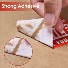 1Roll 500/Roll 3×5″ Fragile Handle with Care Thank You Shipping Labels Stickers