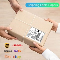 500 4″x6″ Fanfold Direct Thermal Shipping Labels for Zebra BEEPRT Rollo Printers