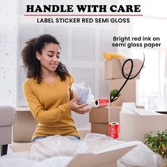500 pieces 3″ x 5″ Handle With Care Fragile Label Sticker Self Adhesive Warning