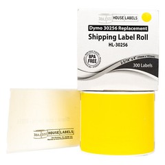 Dymo LW 30256 YELLOW – 2 Rolls of 300 – Shipping Labels For LabelWriter – FAST !