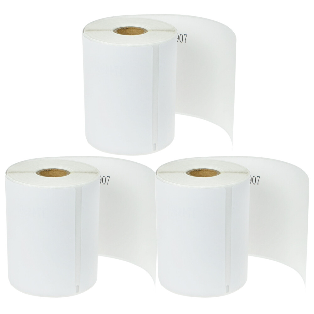 3Rolls 4X6 for DYMO LW 4XL Direct Thermal Shipping Labels 220/Roll 1744907 4″x6″