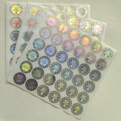 280pcs Hologram Tamper evident Sticker, Original,Genuine Guaranteed Label Sti…