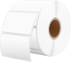 2.25″x1.25″ White Self-Adhesive Labels for Clear Shipping and Addressing