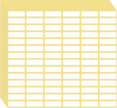 1680 Pcs Matte White Labels Blank Stickers Small Sticky Labels Removable Price T