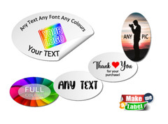 ULTRA PREMIUM GLOSS Custom Printed Sticker Labels – Personalised LOGO Branding