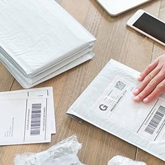 500 4×6 Fanfold Direct Thermal Shipping Labels for Zebra & Rollo Printers