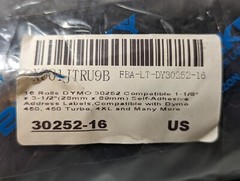 16 Rolls Betckey 1-1/8″ x 3-1/2″ Address 350 Thermal Labels 30252 Dymo LW 450