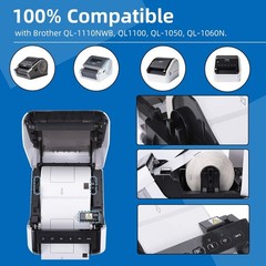 COLORWIING Compatible 4″ x 6″ Shipping Labels Replacement for Brother DK-1241…