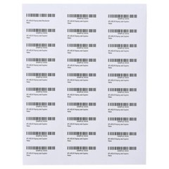 Blank Mailing Shipping Labels 8.5×5.5 Half Sheet 2UP 6UP 10UP 30UP Self Adhesive