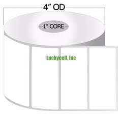 4 Rolls 3×1 Direct Thermal Shipping Labels 1375PR for Zebra Eltron LP2844 ZP450