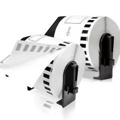 Brother DK-2205 Compatible Labels – 2 Rolls – 2.4”x 100 ft Continuous Roll [New]