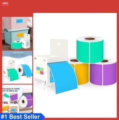 Inventory Color Coding Labels 3×5 Inch 1000 Count Rectangle Stickers 4 Colors