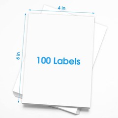 MaxGear 4×6 inch Shipping Address Labels,for Inkjet or Laser Printer, USPS Posta