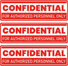 1 X 4 Inch 500 Pcs Top Secret Confidential Stickers File Handling Instructions S