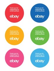 4″ Small Business Sticker, Printed in USA, FREE SHIPPING.