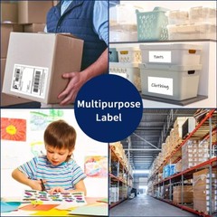 8.5″ x 11″ 100x Full Sheet Labels Shipping Address Labels Self Adhesive Stickers
