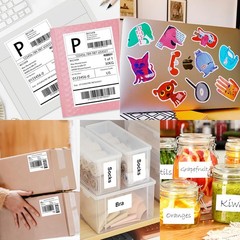 Shipping Label Paper 8.5×11 Inch Full Sheet 50 Sheets 50 Labels