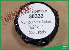 Dymo Compatible 1000 Labels Internet Postage 5 Rolls Adhesive Address 30333
