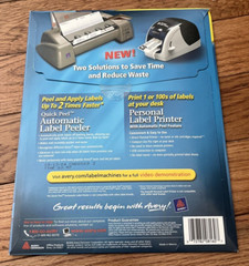 Avery 980198710 Address Label – White 12 Pages 360 Labels Opened Box