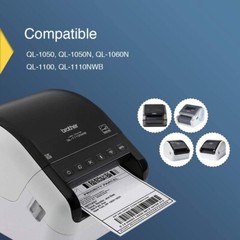 8 Rolls DK2243 Continuous Labels for Brother QL-1100 4″ x 100ft With Cartridges