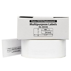 DYMO 30336 Direct Thermal Multipurpose Labels (1″ x 2-1/8″) – (24) Rolls of 500
