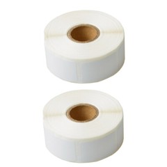 2 Rolls Self-Adhesive Book Spine Labels 25mmx38mm for Dymo 30347 LabelWriter 4XL