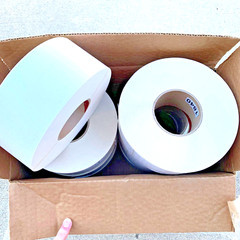 (6 Rolls) 3″ x 5″ Direct Thermal Transfer Labels, 3″ Core, 1,300 Labels/Roll