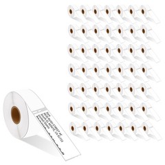30252 Address Labels 1-1/8″ x 3-1/2″ Replace for DYMO LW 450 NOT Fit 550 50Rolls