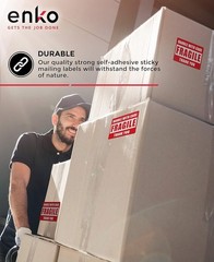 3 x 5 Inch Large Fragile Stickers Handle with Care Warning Packing Shipping L…
