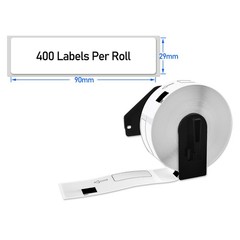 5 x DK-1201 DK1201 Address Labels 1.14″ x 3.5″ for Brother with Cartridge Frame