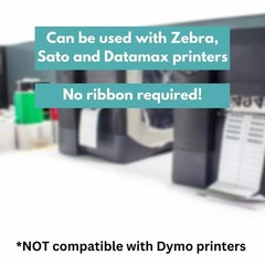 4″ x 6″ Direct Thermal Shipping Labels 1″ Core Rolls for Zebra and Rollo Printer