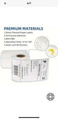 700 Sheets 2 Rolls 4×6″ Direct Thermal Shipping Labels Self-Adhesive Paper US