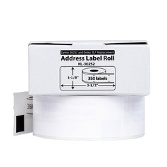 DYMO LW 30252 SYNTHETIC Address Labels for LabelWriter – 50 Rolls of 350 – FAST