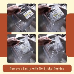 InStockLabels Dissolvable Food Labels – 2” x 3” (500 Labels) – Rotation Food …
