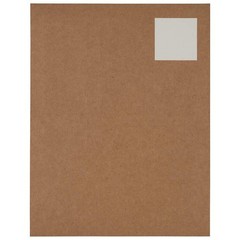 Product & Container Labels – Square – 2 x 2 – Brown Kraft – 120/Pack