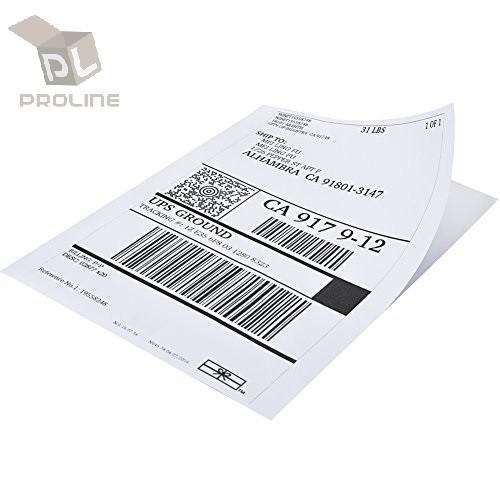 100 Full Sheet Shipping Labels 8.5 X 11 Self Adhesive USPS UPS FedEx Amazon FBA