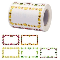 Personalize Name Stickers Assorted Color Durability 500Count for Organizing