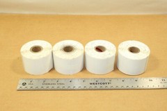 White 1.5″ x 2.75″ Direct Thermal Barcode Labels Zebra 4 Rolls Lot
