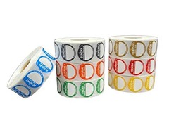 Removable Day Labels – 1″ Peel Tabs – Weekly (Mon-Sun) – 7000 Stickers for FIFO,
