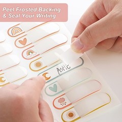 320 Pcs Labels for Kids Stuff Daycare Waterproof Baby Name Labels Washable Bo…