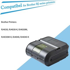 2Rolls Continuous Paper Labels for Brother 102mm×29.3m RD-M01U5 Direct Thermal