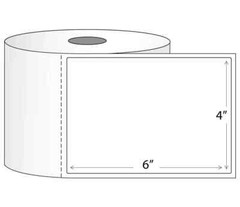 40 Rolls Direct Thermal Labels 4×6 250/Roll For Zebra 2844 Eltron ZP450